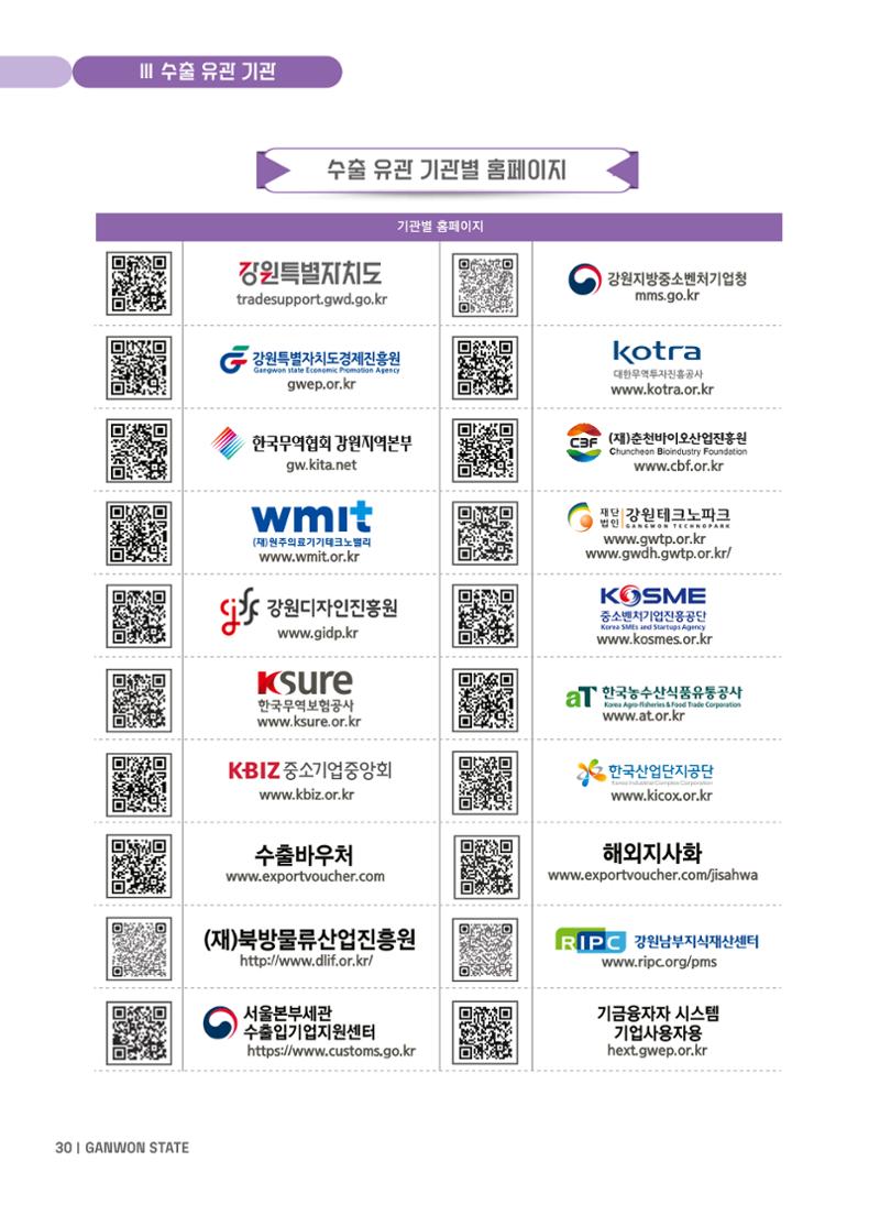 2025 강원특별자치도 수출지원사업 안내 30페이지