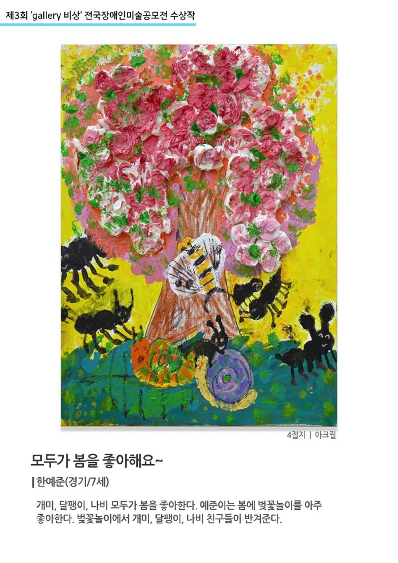 제3회_갤러리_비상전국장애인미술공모전 입선 13페이지