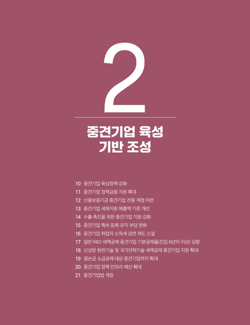 회복과 성장을 위한 중견기업계 정책제언 45페이지