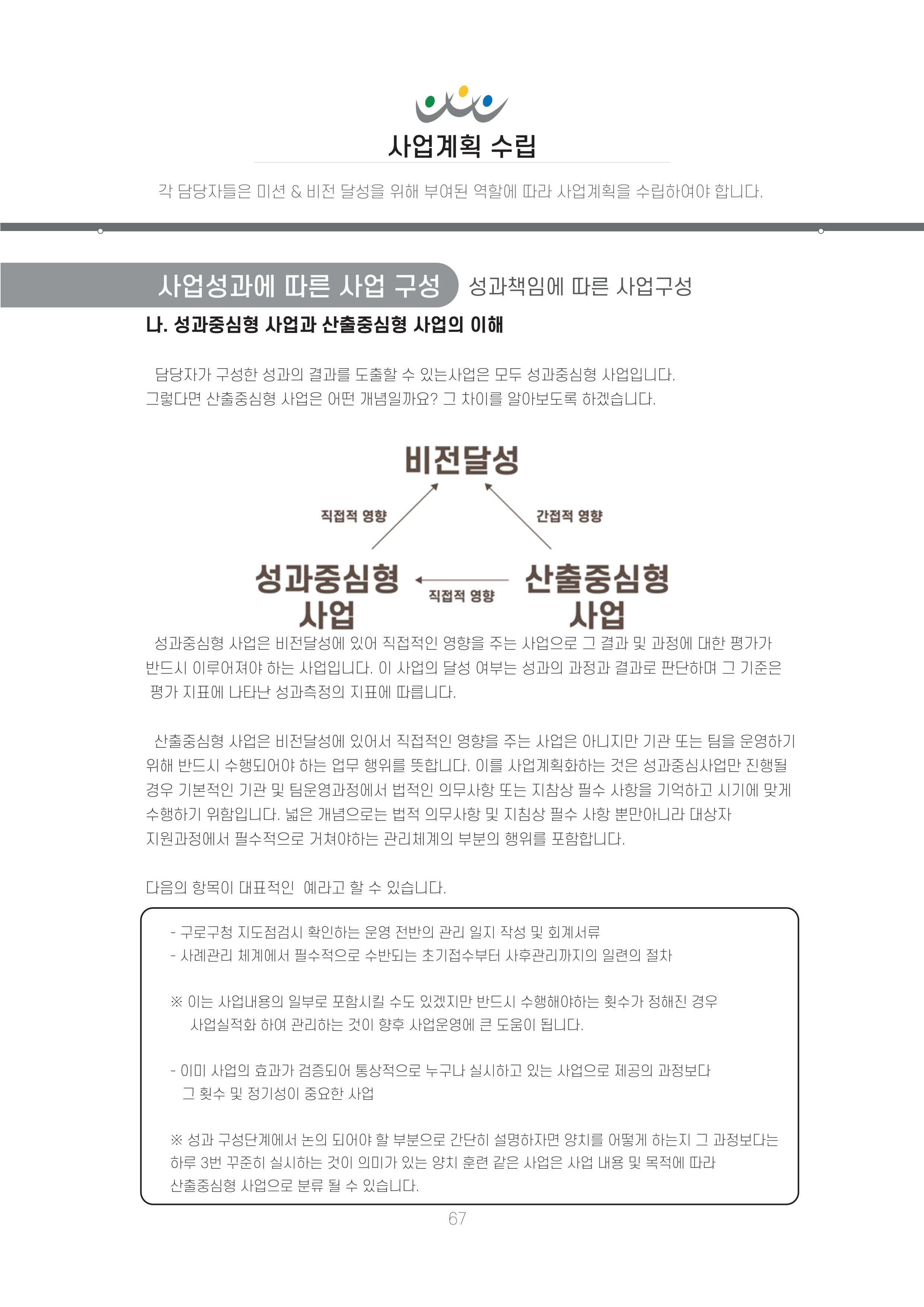 에덴장애인종합복지관 신입직원 교육교재 70페이지