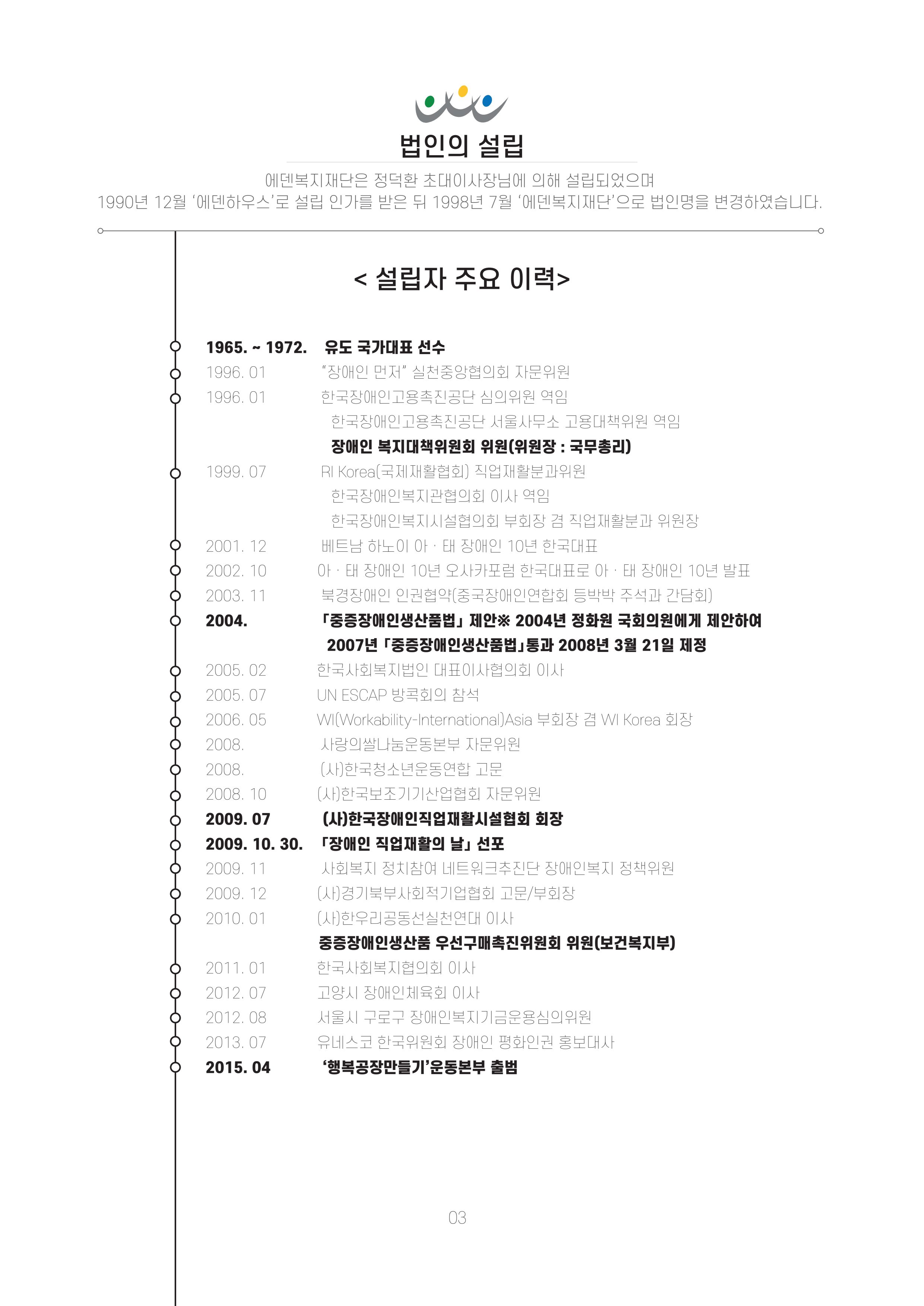에덴장애인종합복지관 신입직원 교육교재 6페이지
