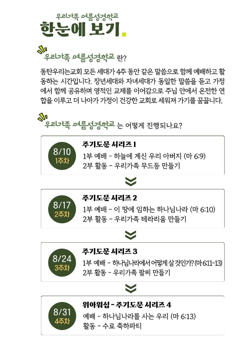2025 우리가족 여름성경학교 4페이지