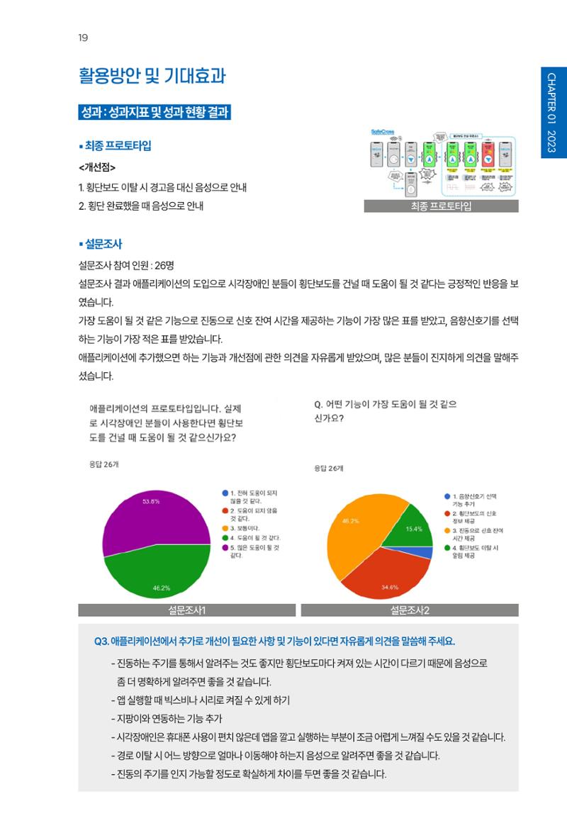 2023~2025 DSC 공유대학 리빙랩 & 캡스톤디자인 경진대회 우수 사례집 19페이지