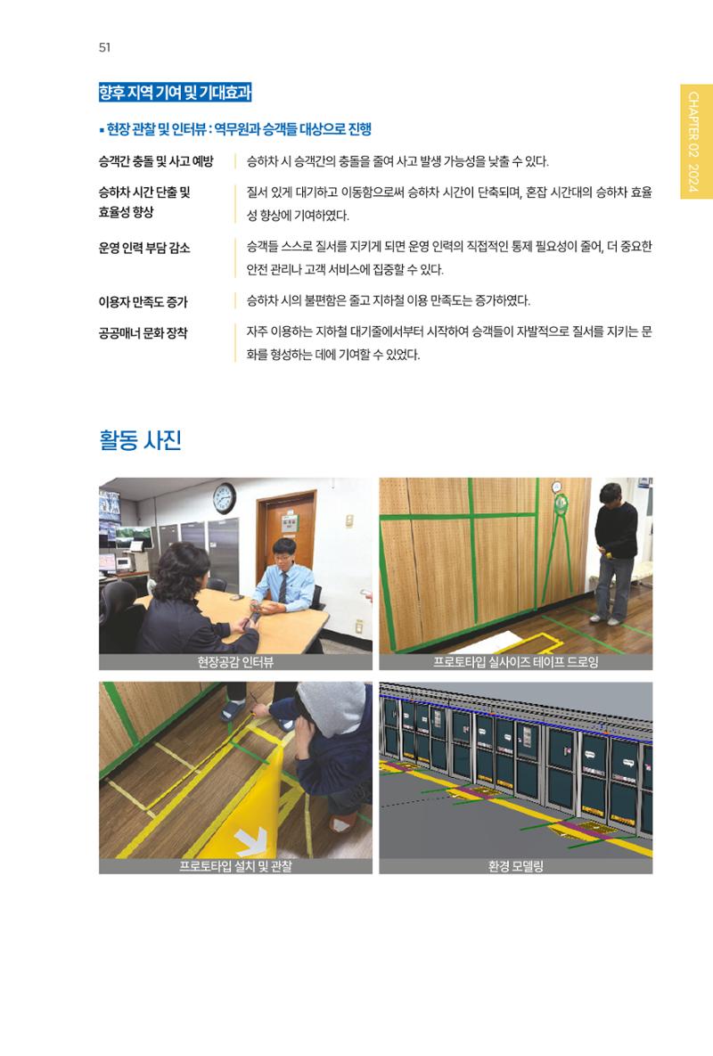 2023~2025 DSC 공유대학 리빙랩 & 캡스톤디자인 경진대회 우수 사례집 51페이지
