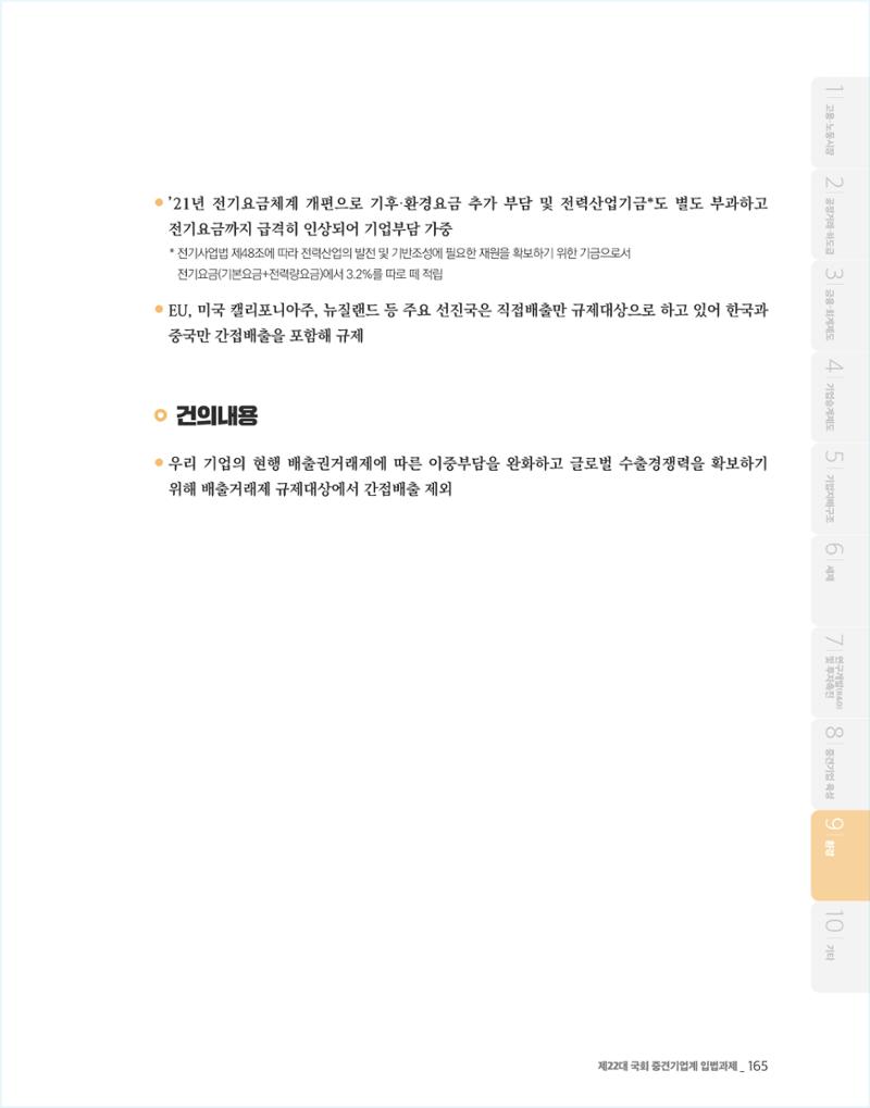 제22대 국회 중견기업계 입법과제 166페이지
