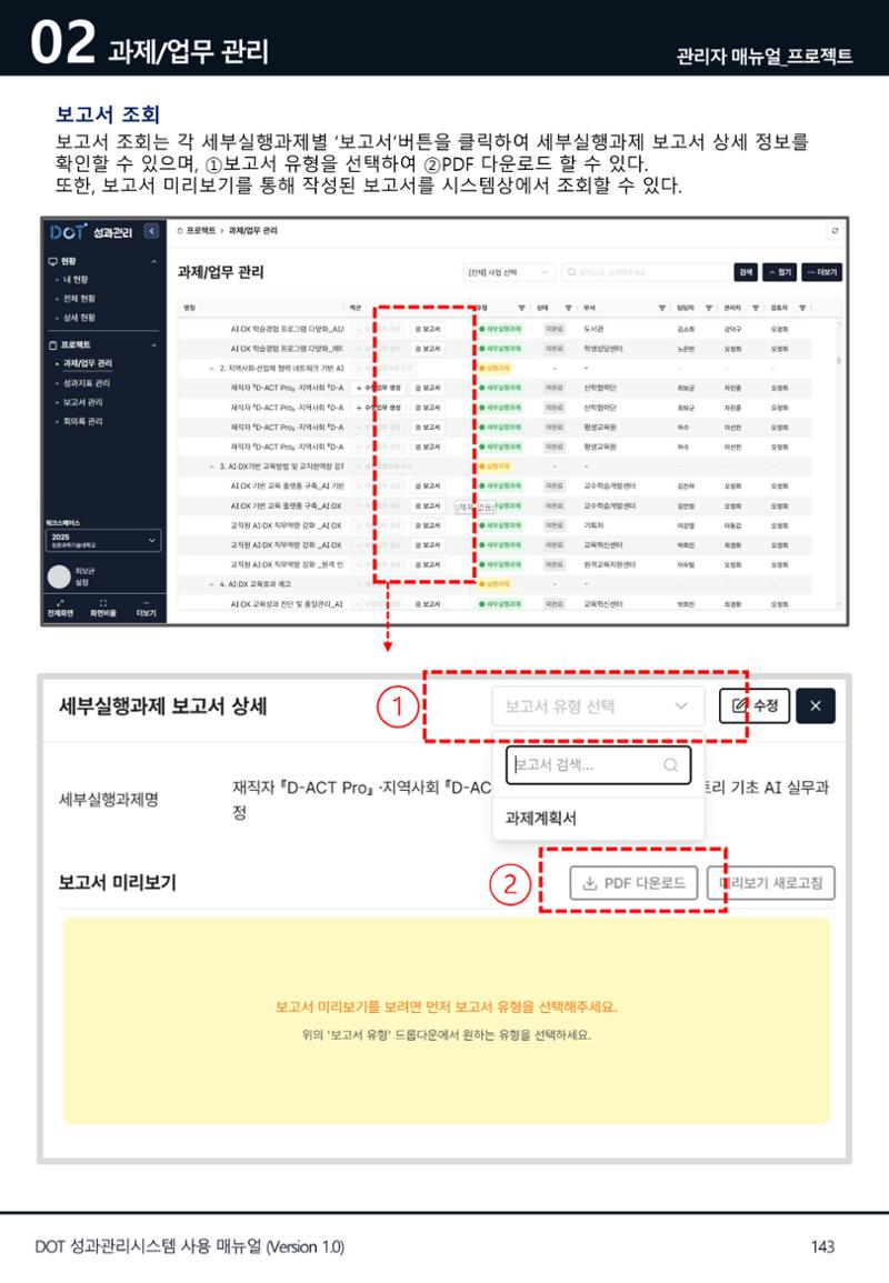 DOT 매뉴얼 143페이지