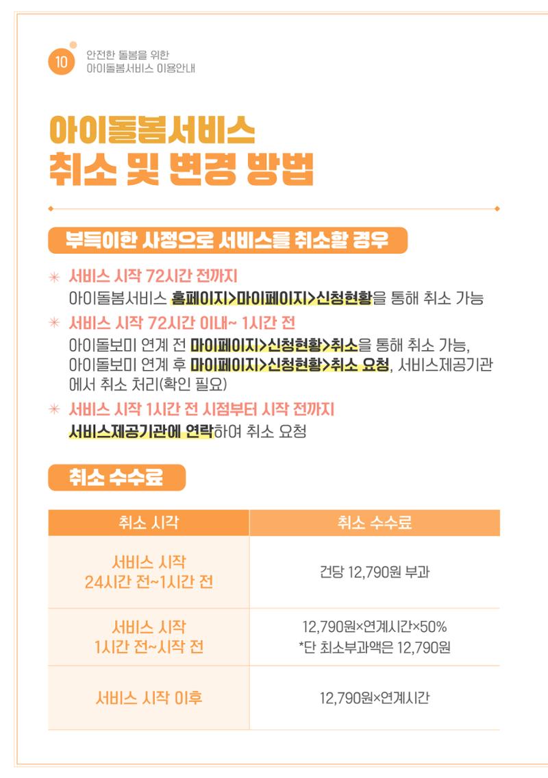 2026 아이돌봄서비스 이용안내 12페이지