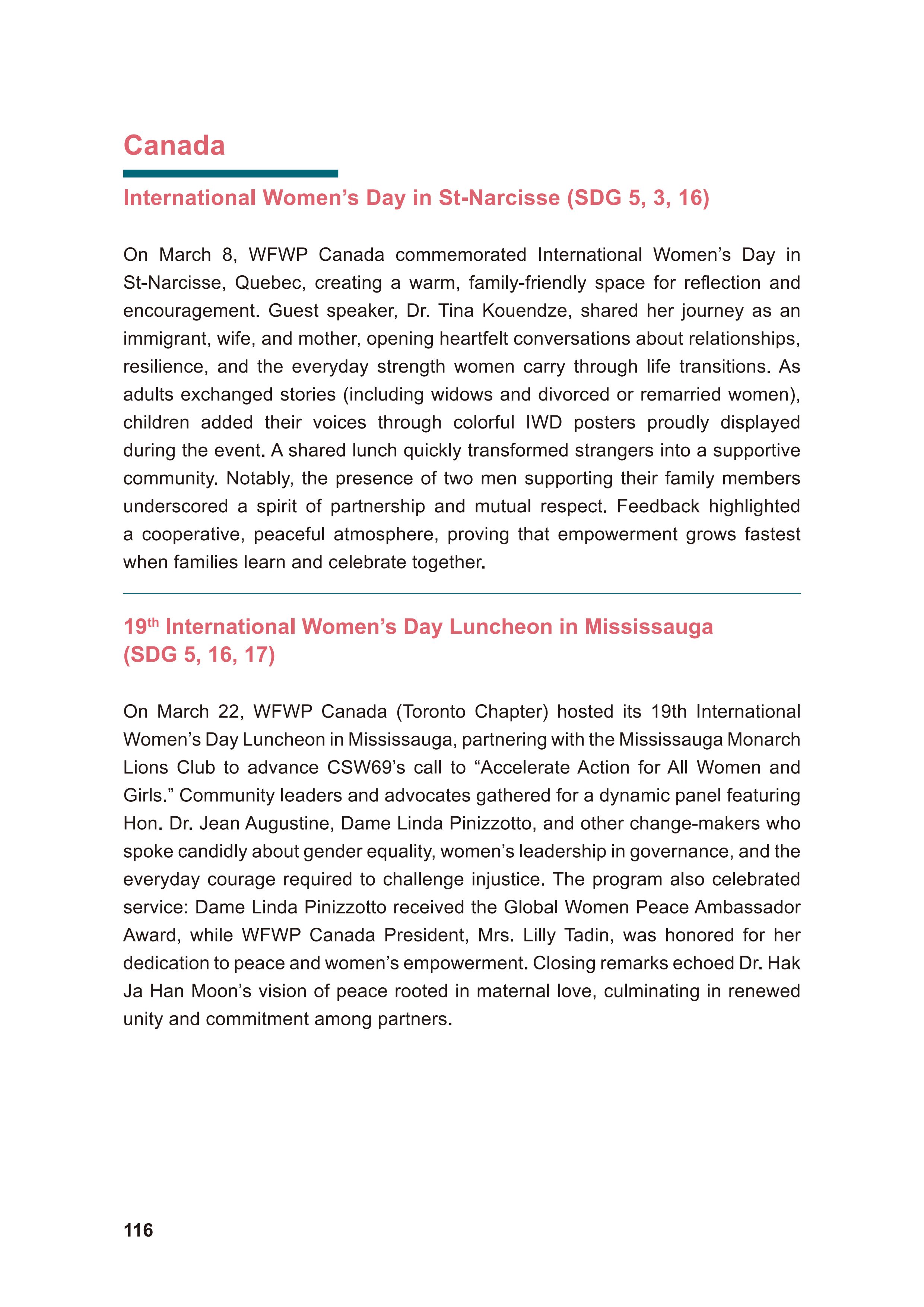 WFWP Annual Report 2025 116페이지