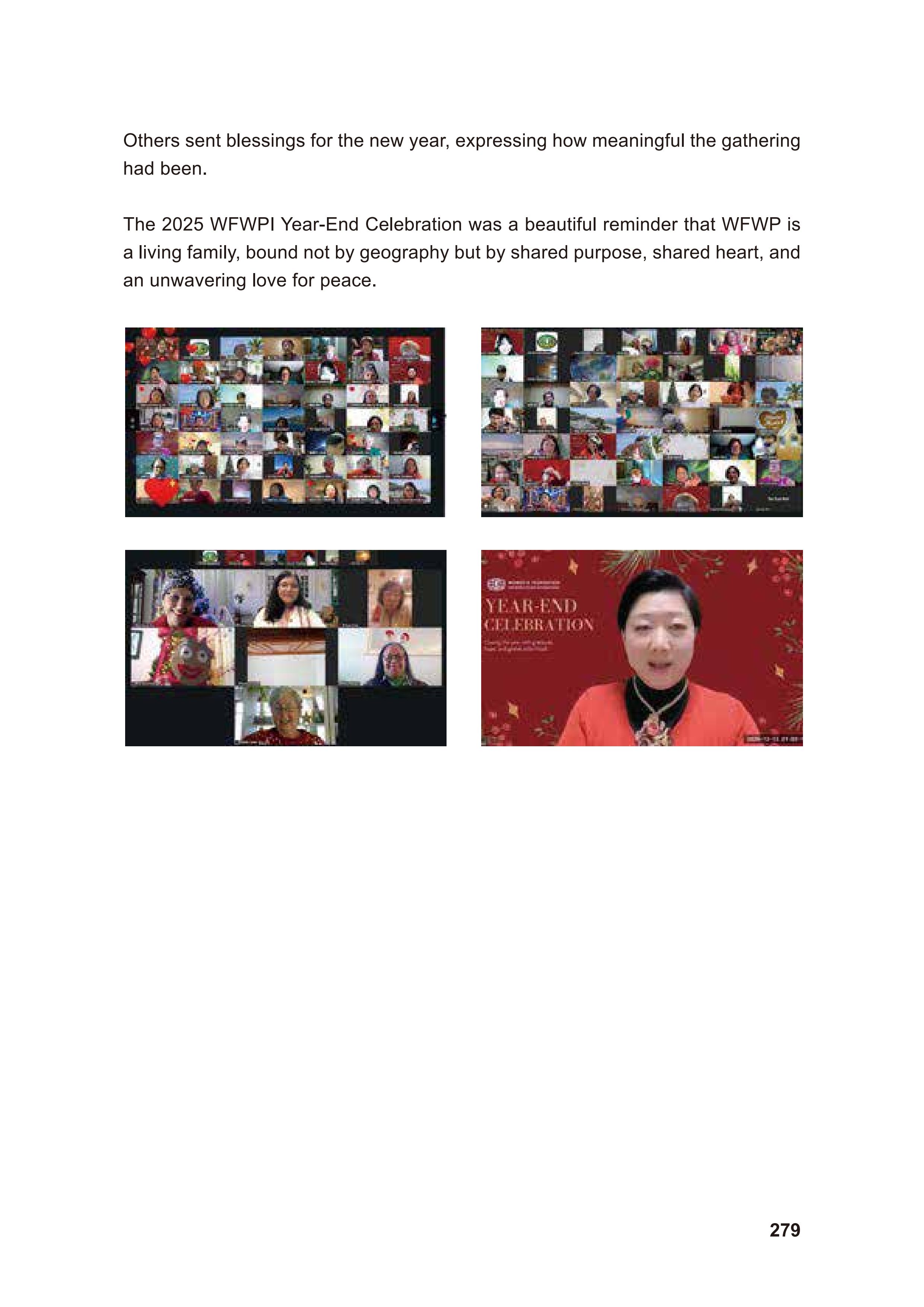 WFWP Annual Report 2025 279페이지