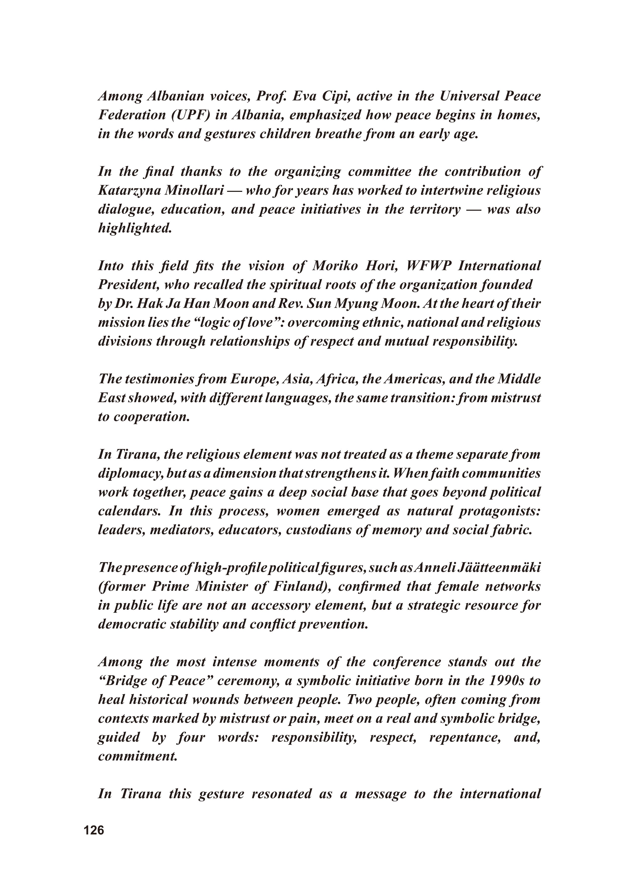 WFWP Annual Report 2025 126페이지