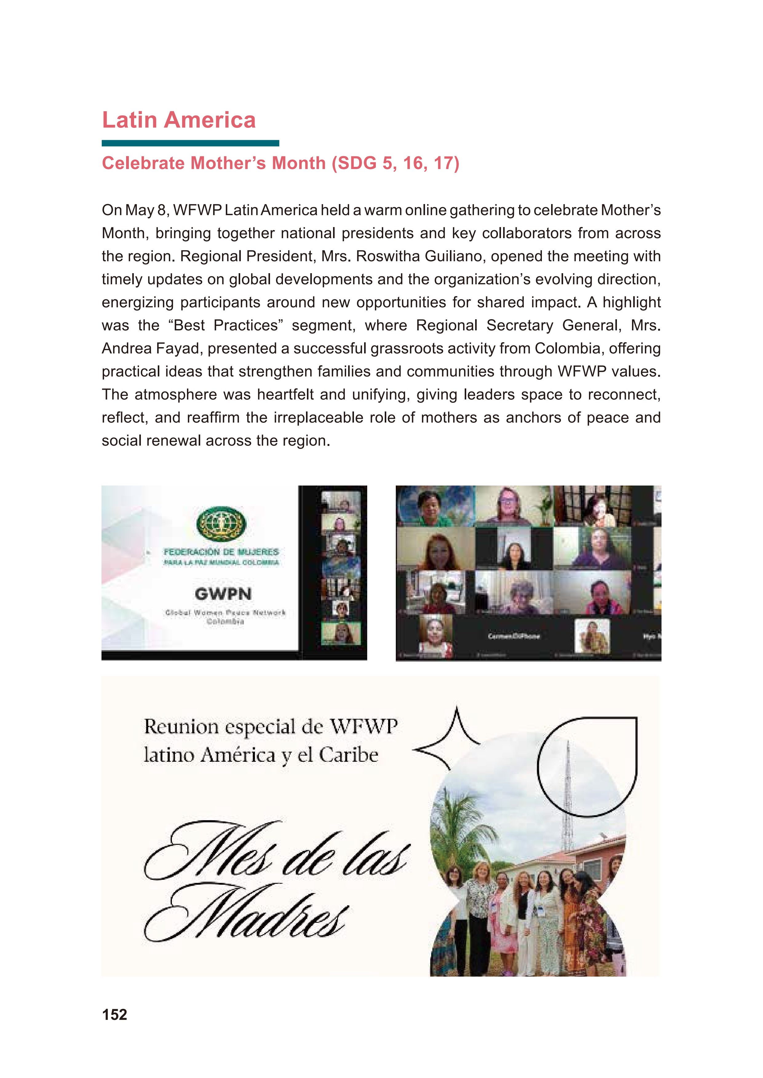WFWP Annual Report 2025 152페이지
