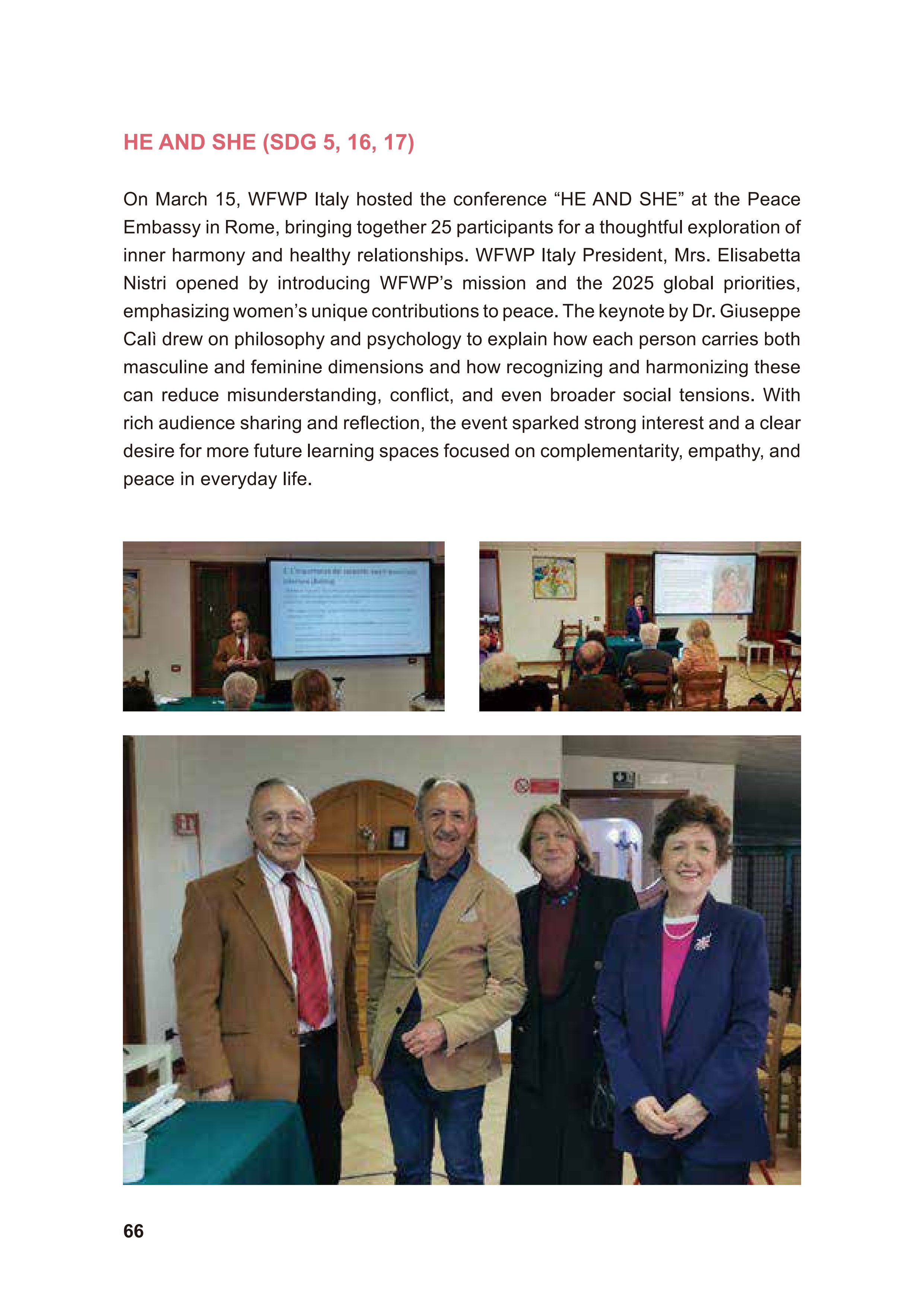 WFWP Annual Report 2025 66페이지