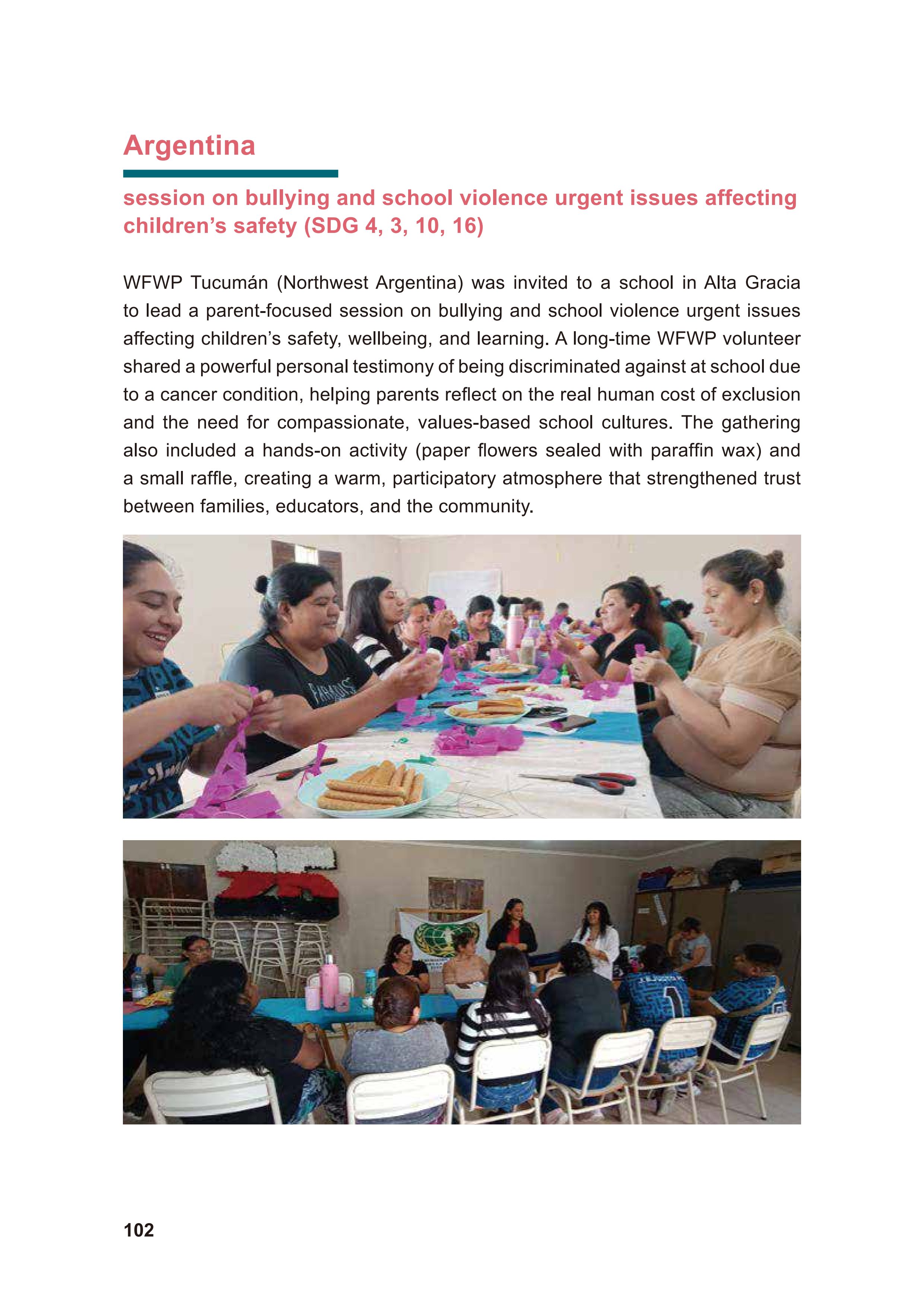 WFWP Annual Report 2025 102페이지