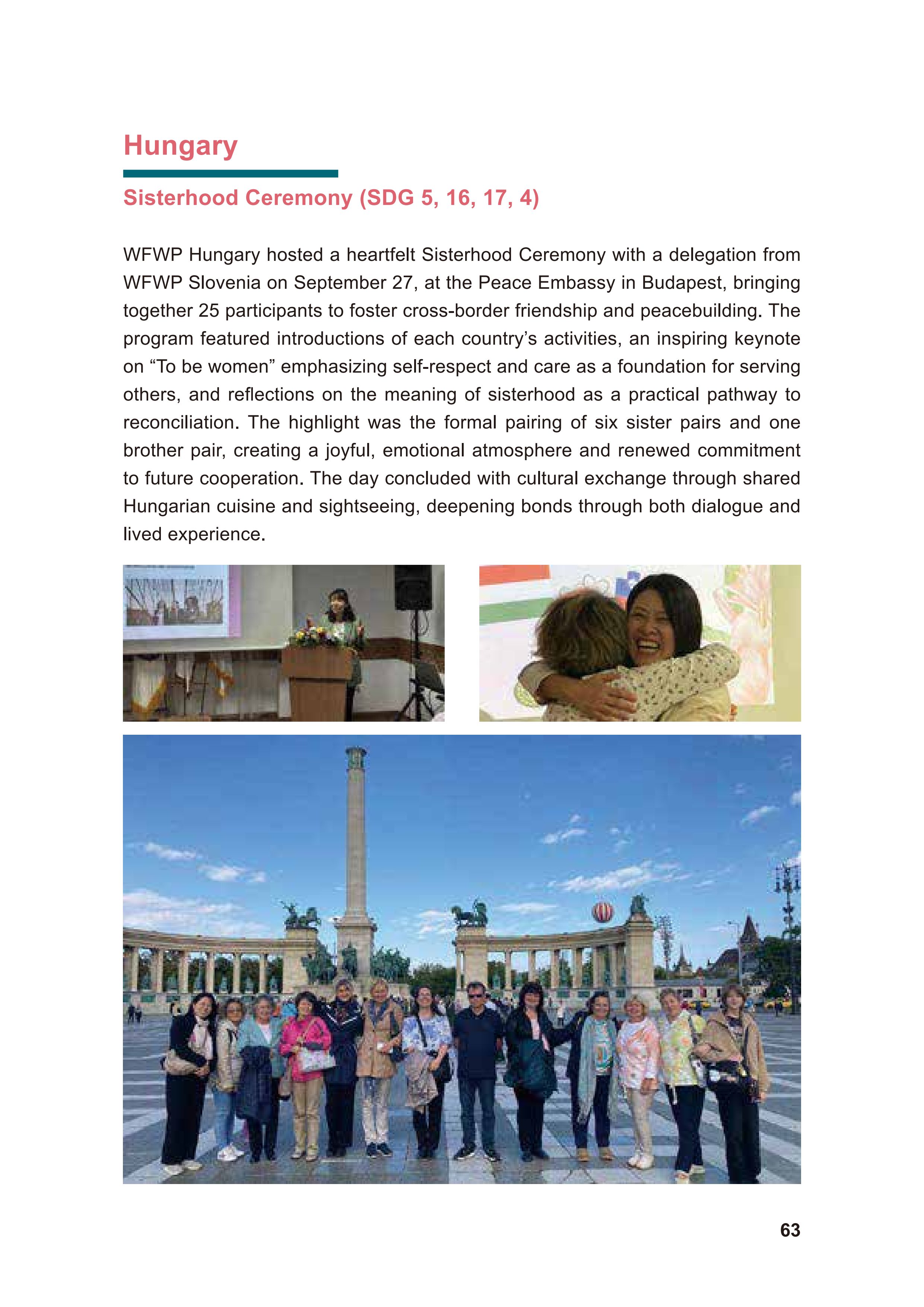 WFWP Annual Report 2025 63페이지