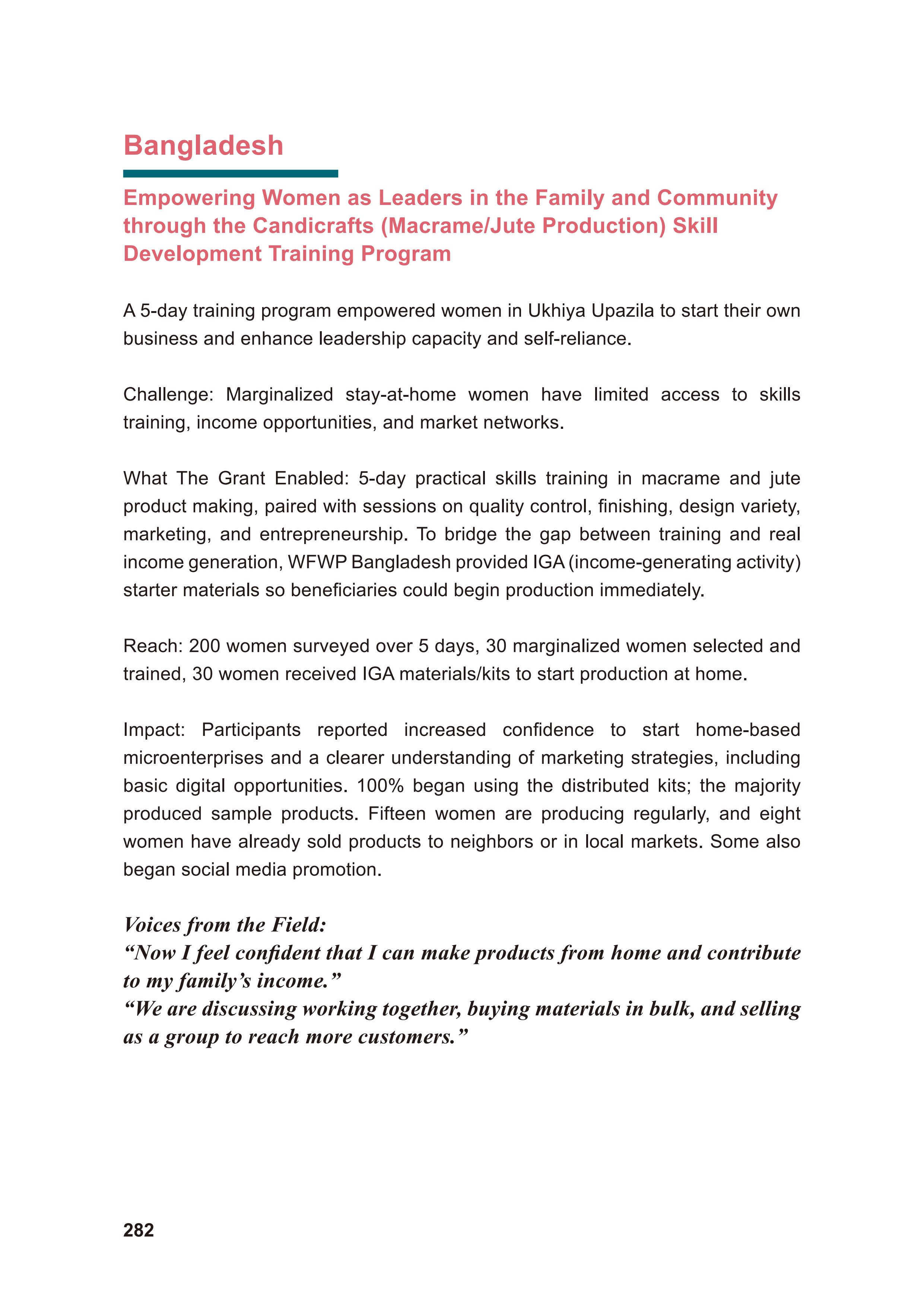 WFWP Annual Report 2025 282페이지