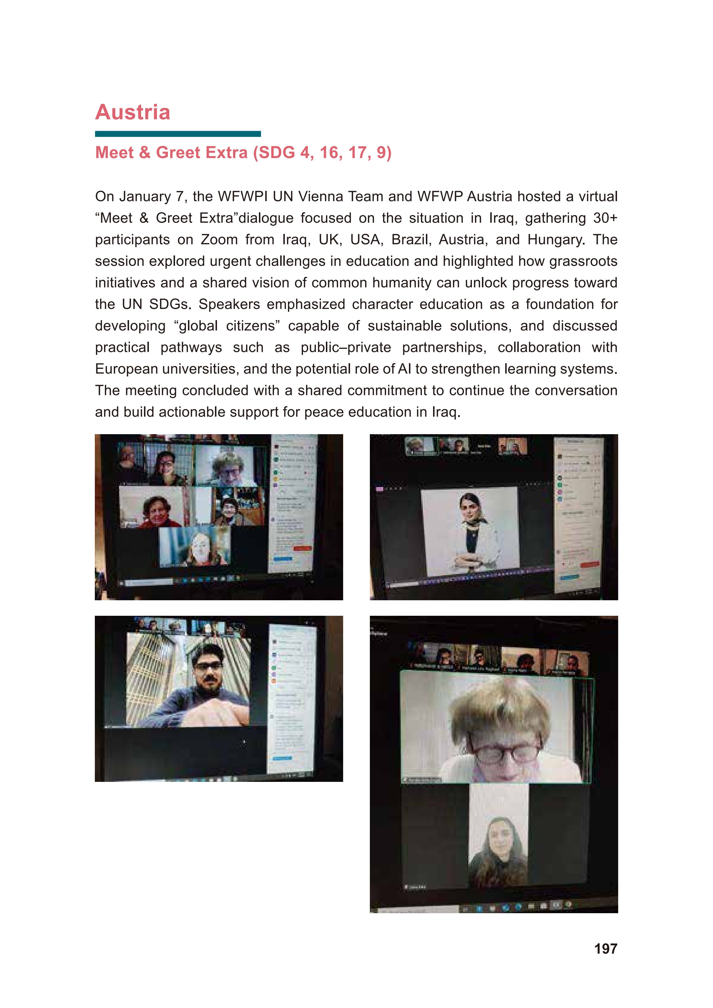 WFWP Annual Report 2025 197페이지