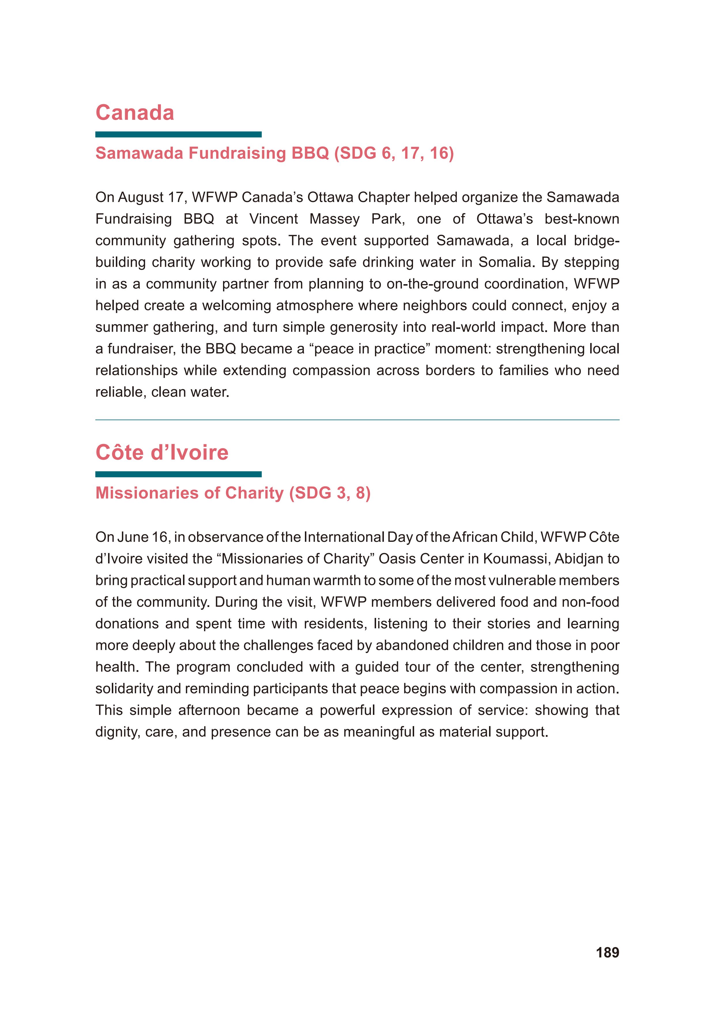 WFWP Annual Report 2025 189페이지