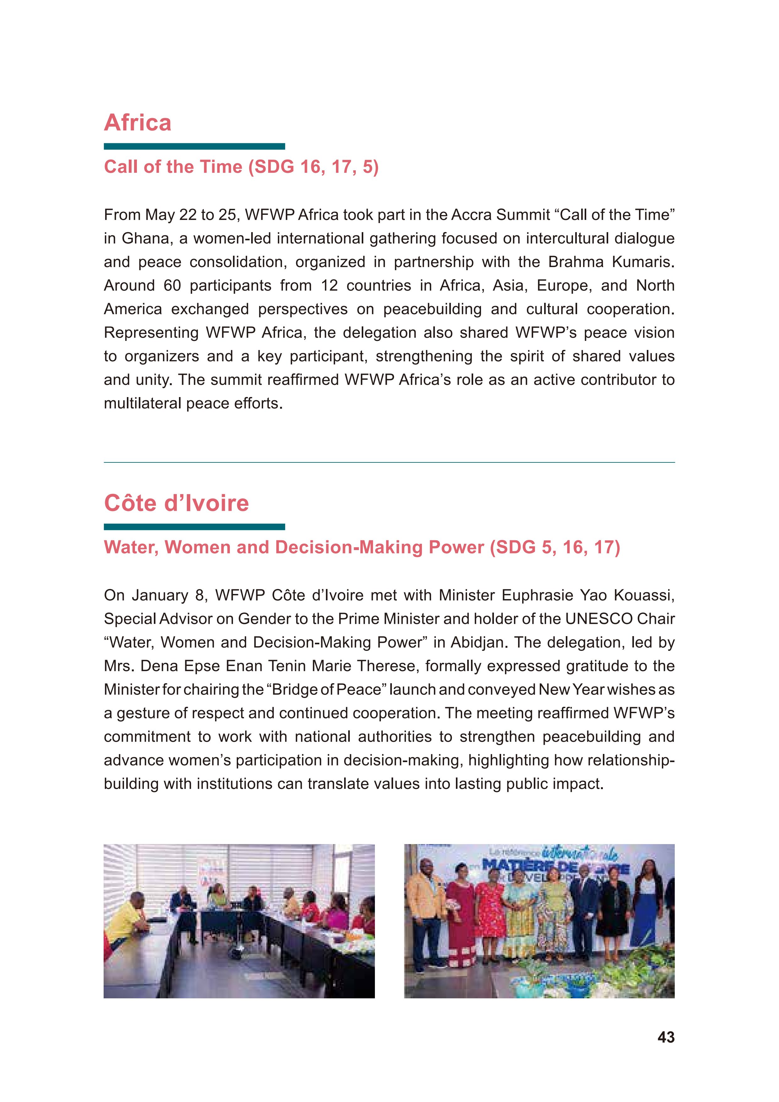WFWP Annual Report 2025 43페이지