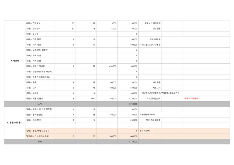 에어컨포함 5페이지