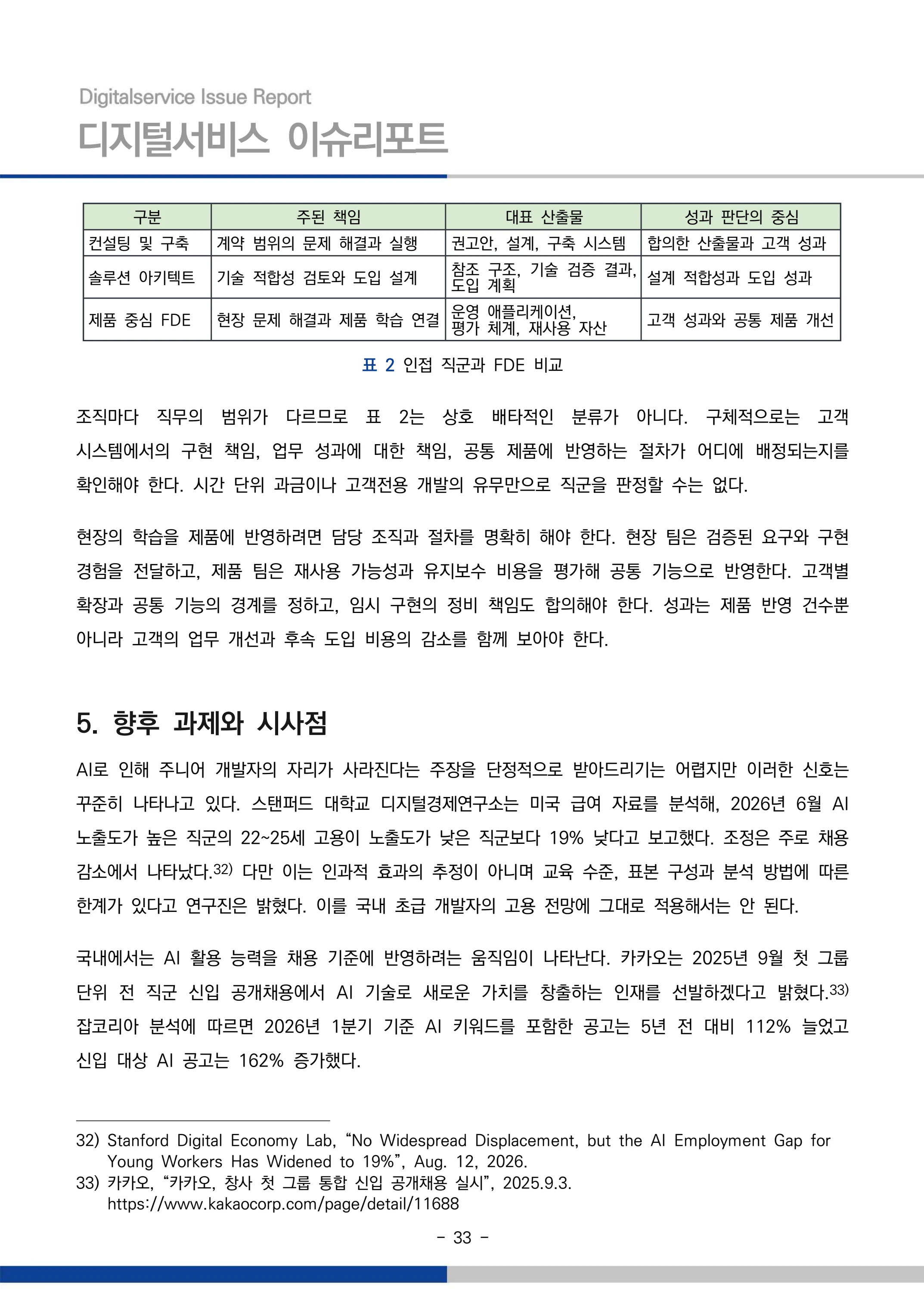 디지털서비스 이슈리포트 2026-09호: AI 에이전트 시대, 서비스의 접점이 바뀐다 33페이지